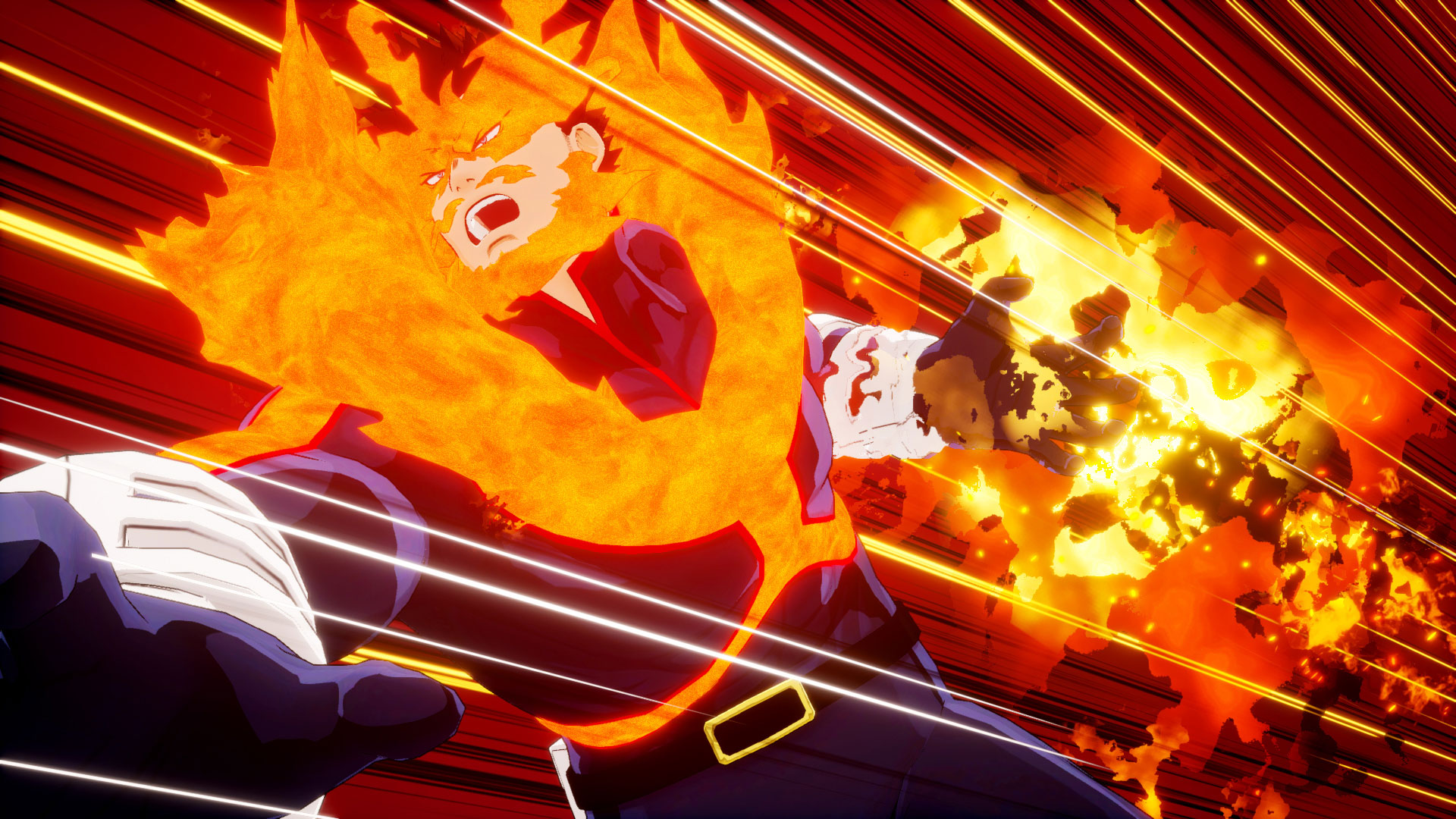 Endeavor llega a My Hero One´s Justice