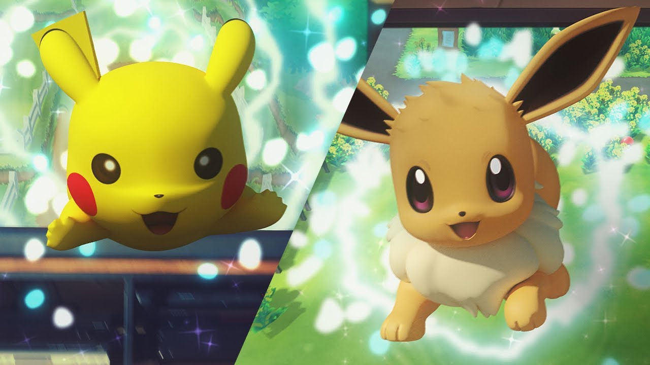 Pokémon Let’s Go Pikachu y Let’s Go Eevee disponibles junto a Poké Ball Plus