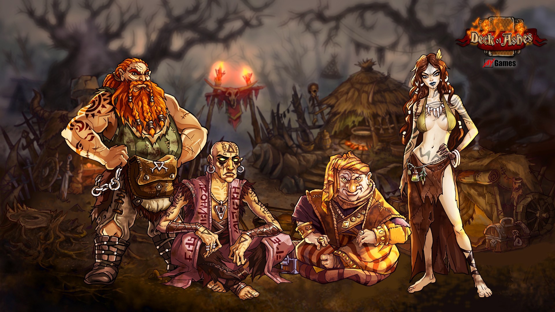 Deck of Ashes: Nueva información de los campamentos