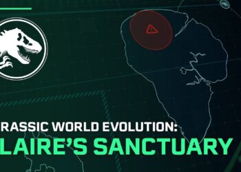 Jurassic World Evolution lanzará el «Santuario de Claire»
