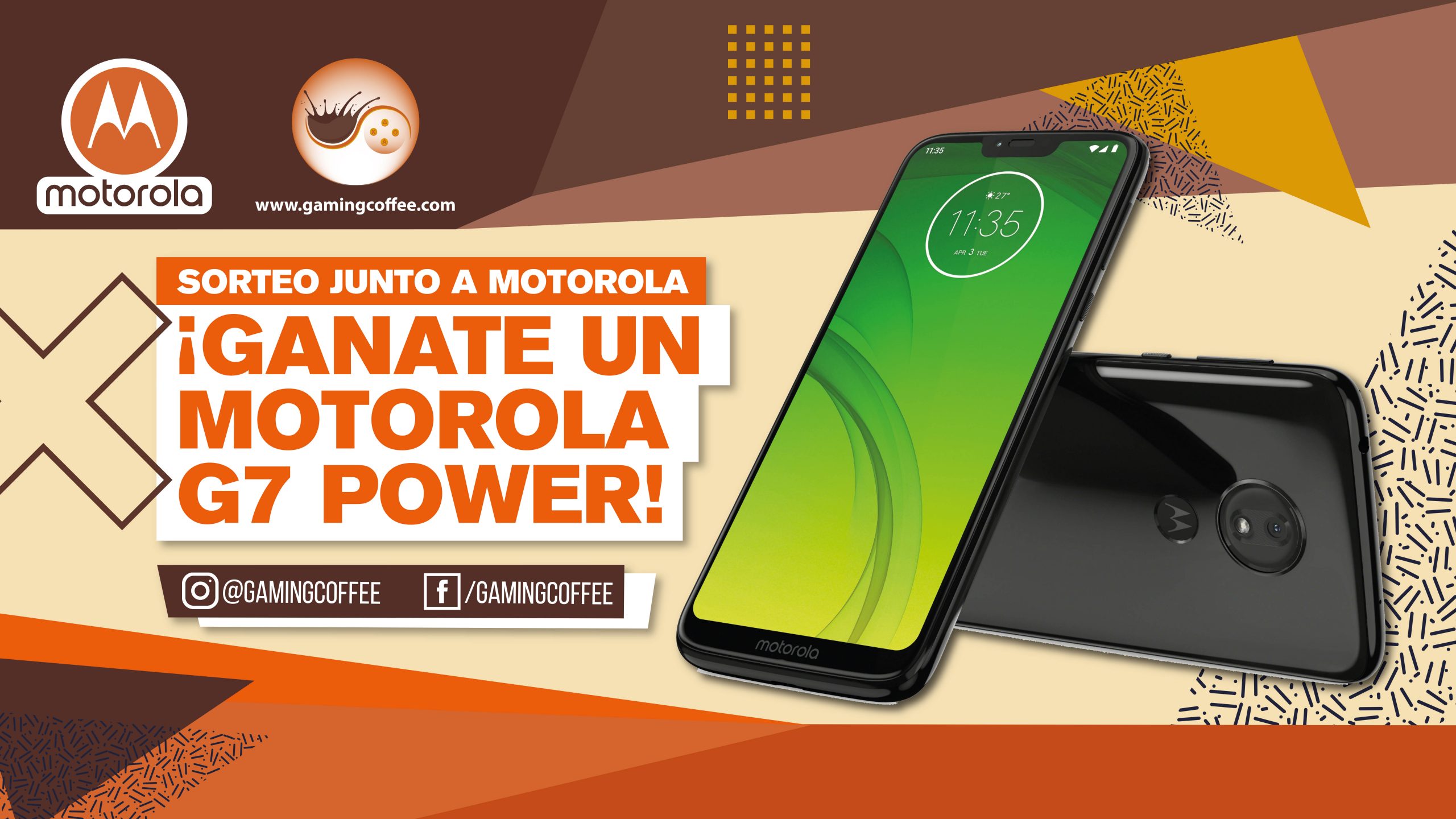 Sorteo Motorola G7 Power