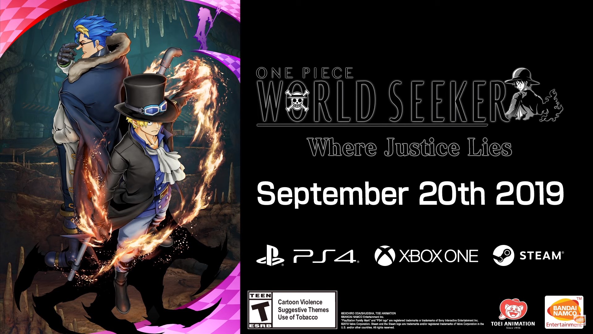 Nuevo trailer del segundo DLC de One Piece World Seeker