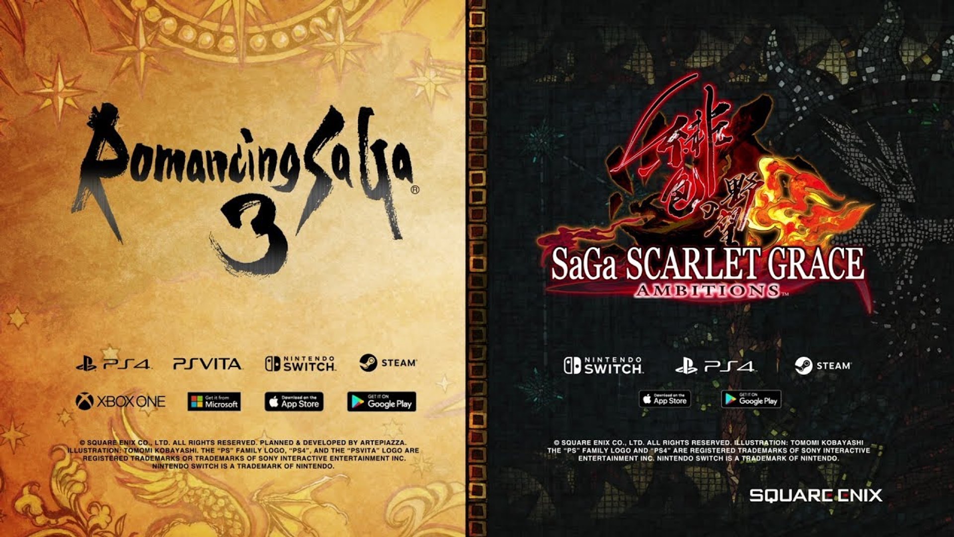 Romancing SaGa 3 y SaGa SCARLET GRACE: AMBITIONS llegan a Occidente
