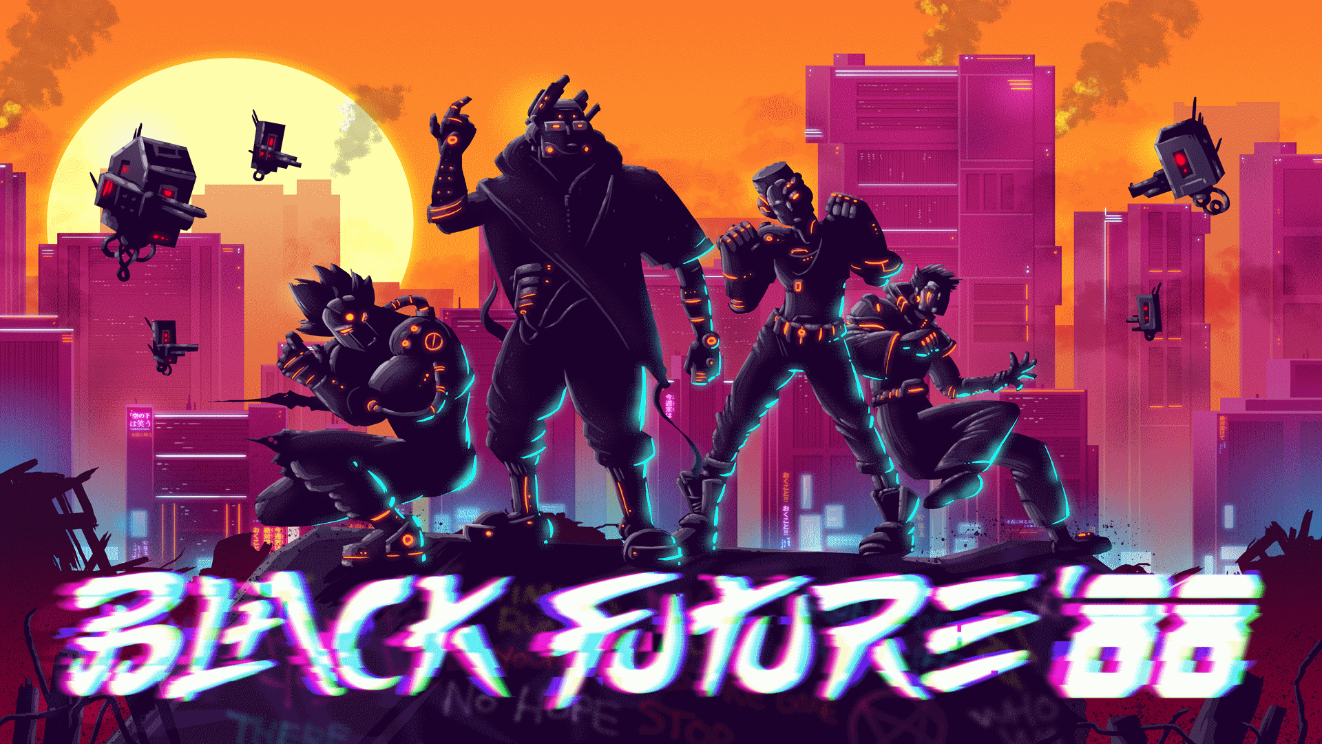 Black Future 88 llegará a Steam y Switch en Noviembre