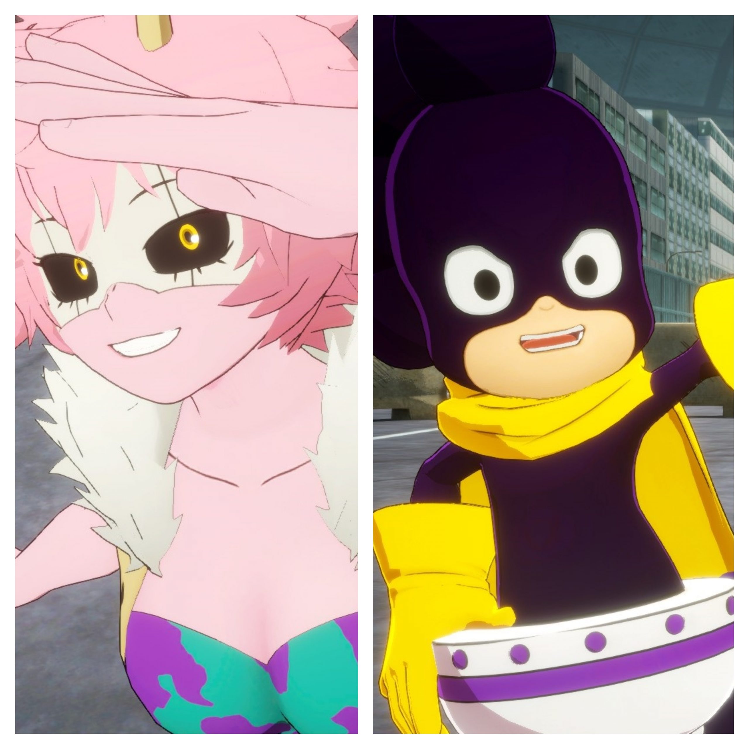 Minoru Mineta y Mina Ashido estarán en My Hero One´s Justice 2