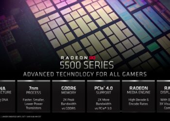 AMD libera más información de las Radeon RX 5500