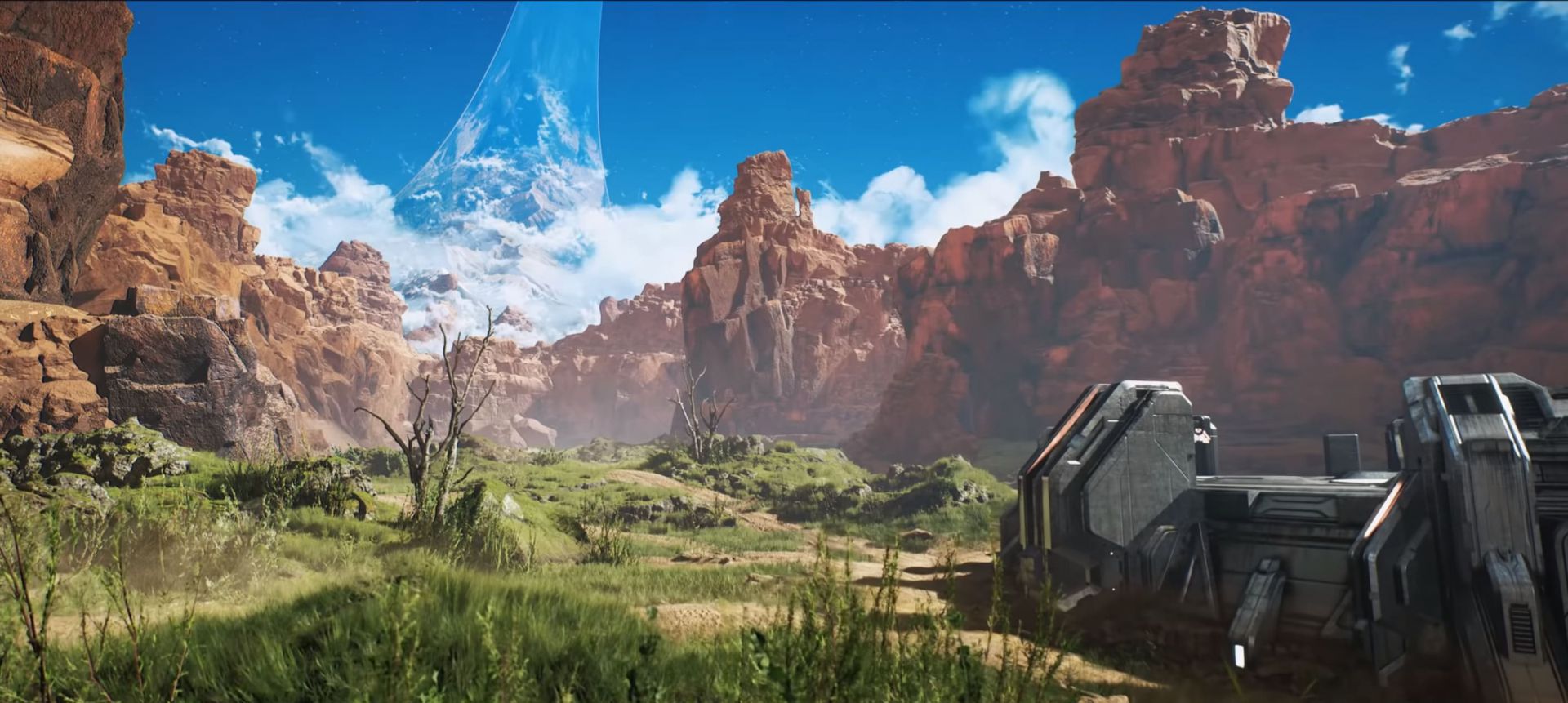 Blood Gulch de Halo es recreados en Unreal Engine 4