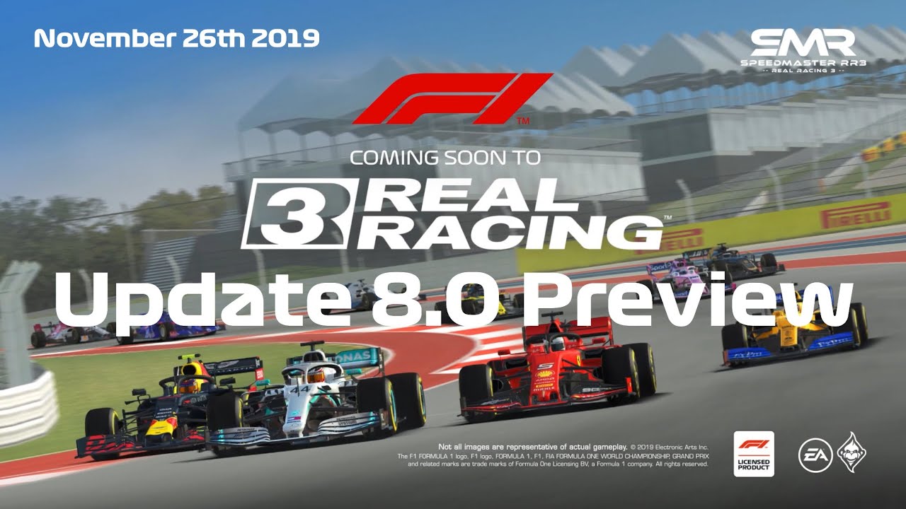 La Formula 1 llega a Real Racing 3