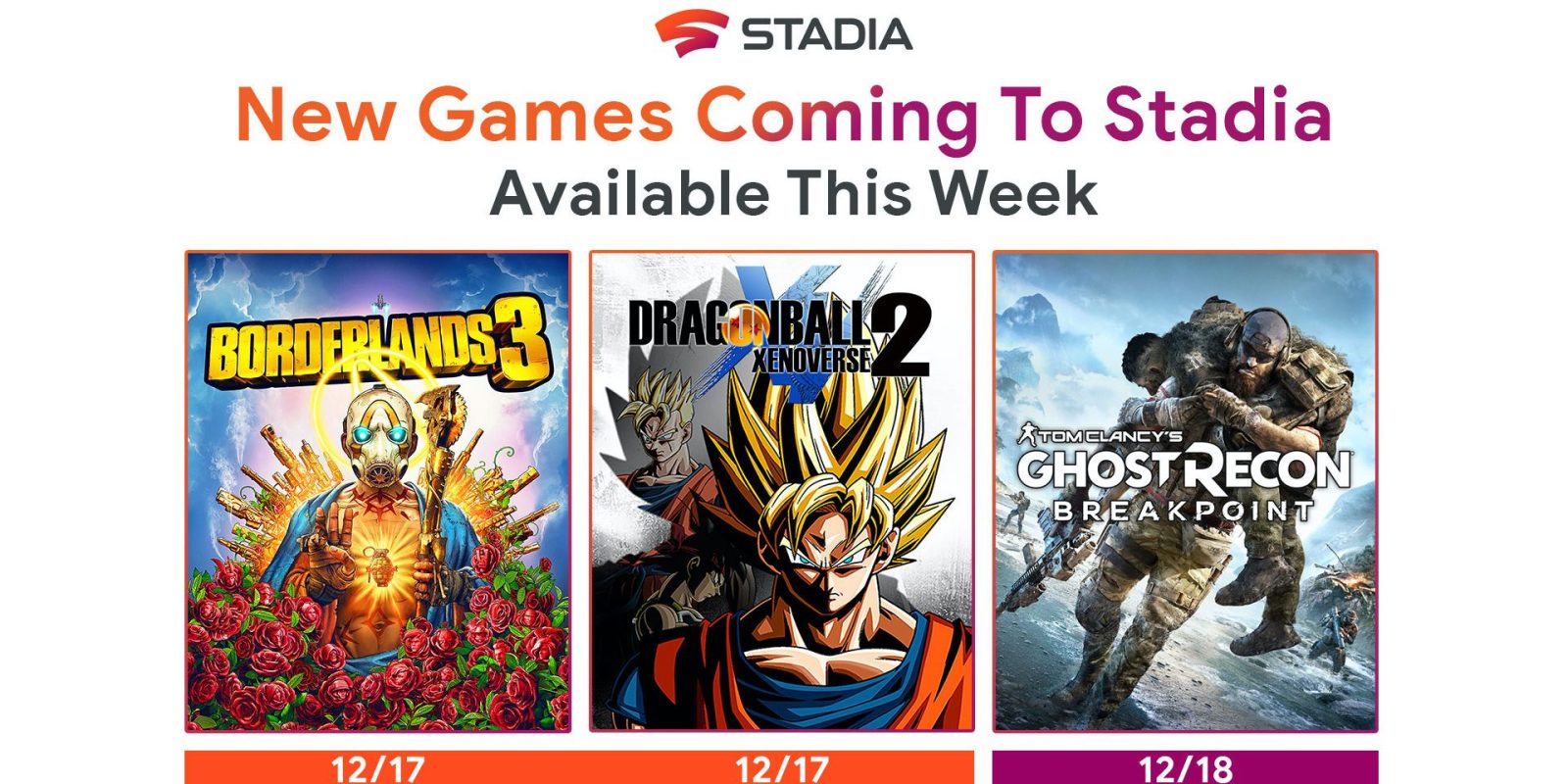 Borderlands 3 ya está disponible en Google Stadia