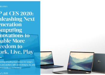 CES 2020: HP lanza innovaciones de próxima generación para trabajar, vivir y jugar