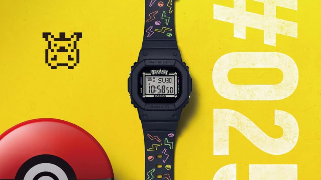 Los relojes BABY-G celebran sus 25 años con Pokémon