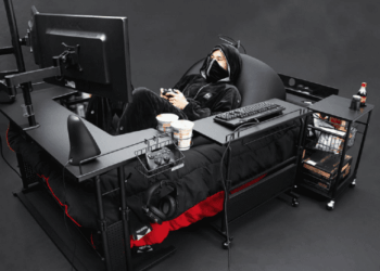 Es hora de que tires tu silla gamer, ahora puedes tener una «cama» gamer