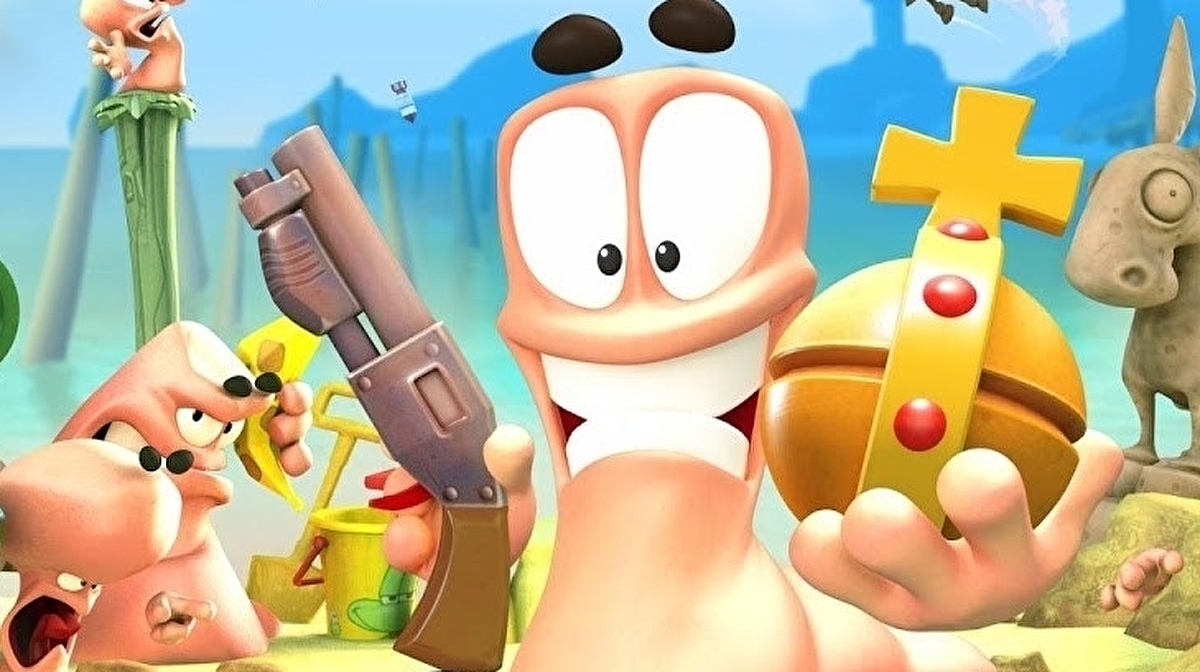 Картинка червячки игра