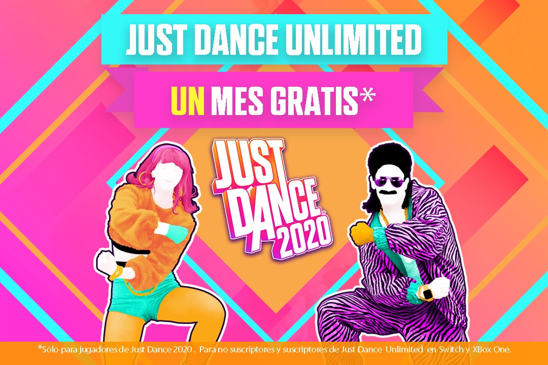 Just Dance Unlimited gratis por un mes en Just Dance 2020