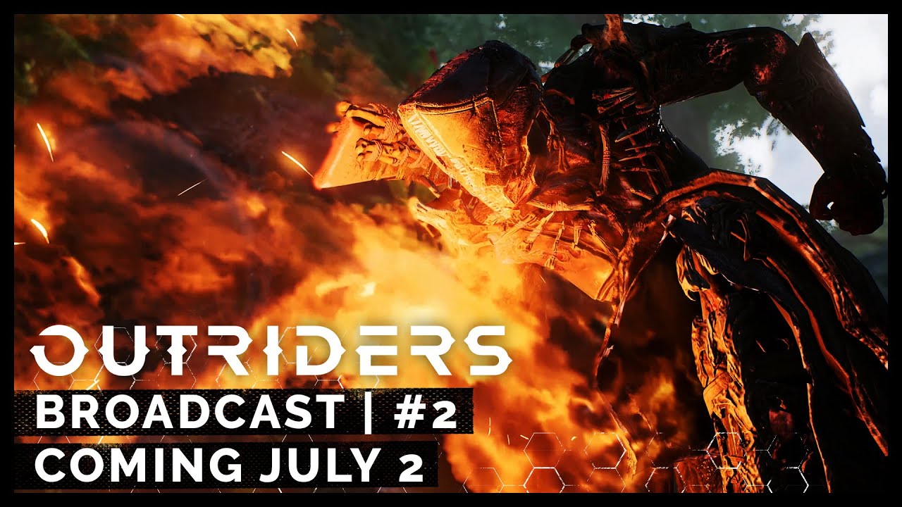 La segunda transmisión de Outriders será el 2 de julio