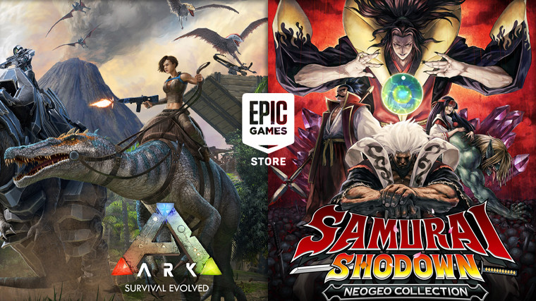ARK: Survival Evolved y Samurai Shodown Neo-Geo Collection gratis en Epic Games