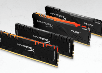 HyperX lanza nuevos módulos de memoria Predator y FURY DDR4 RGB de hasta 256 GB