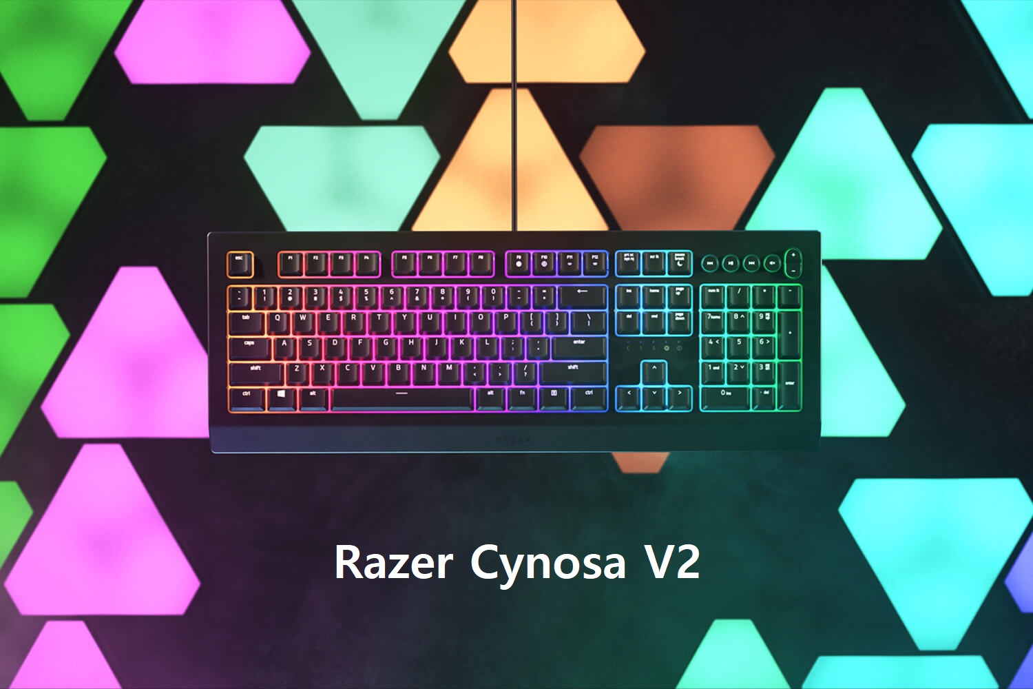 Razer nos muestra su nuevo teclado para gaming, Cynosa V2