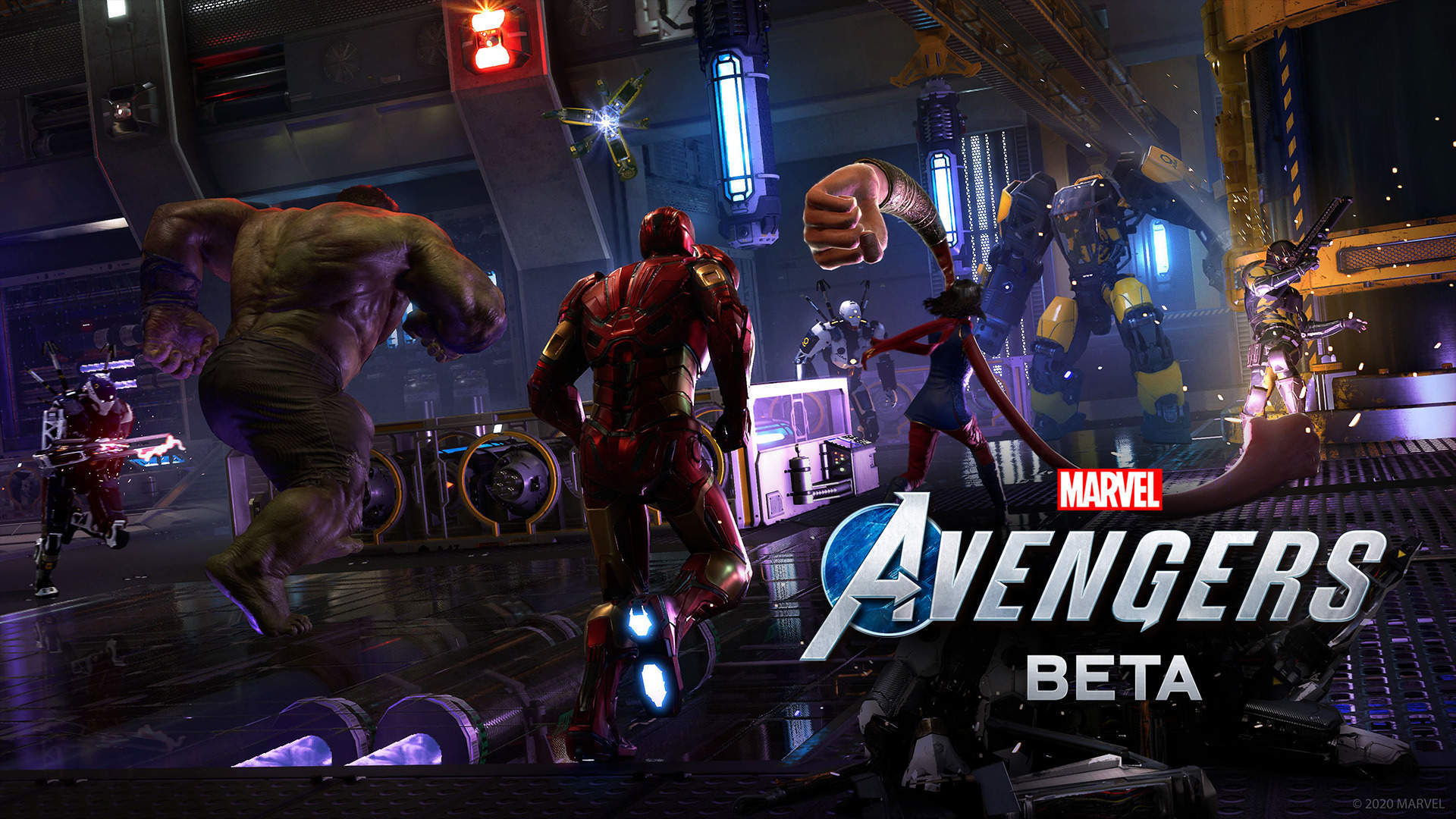 Новая игра marvel. Marvel's Avengers Beta.
