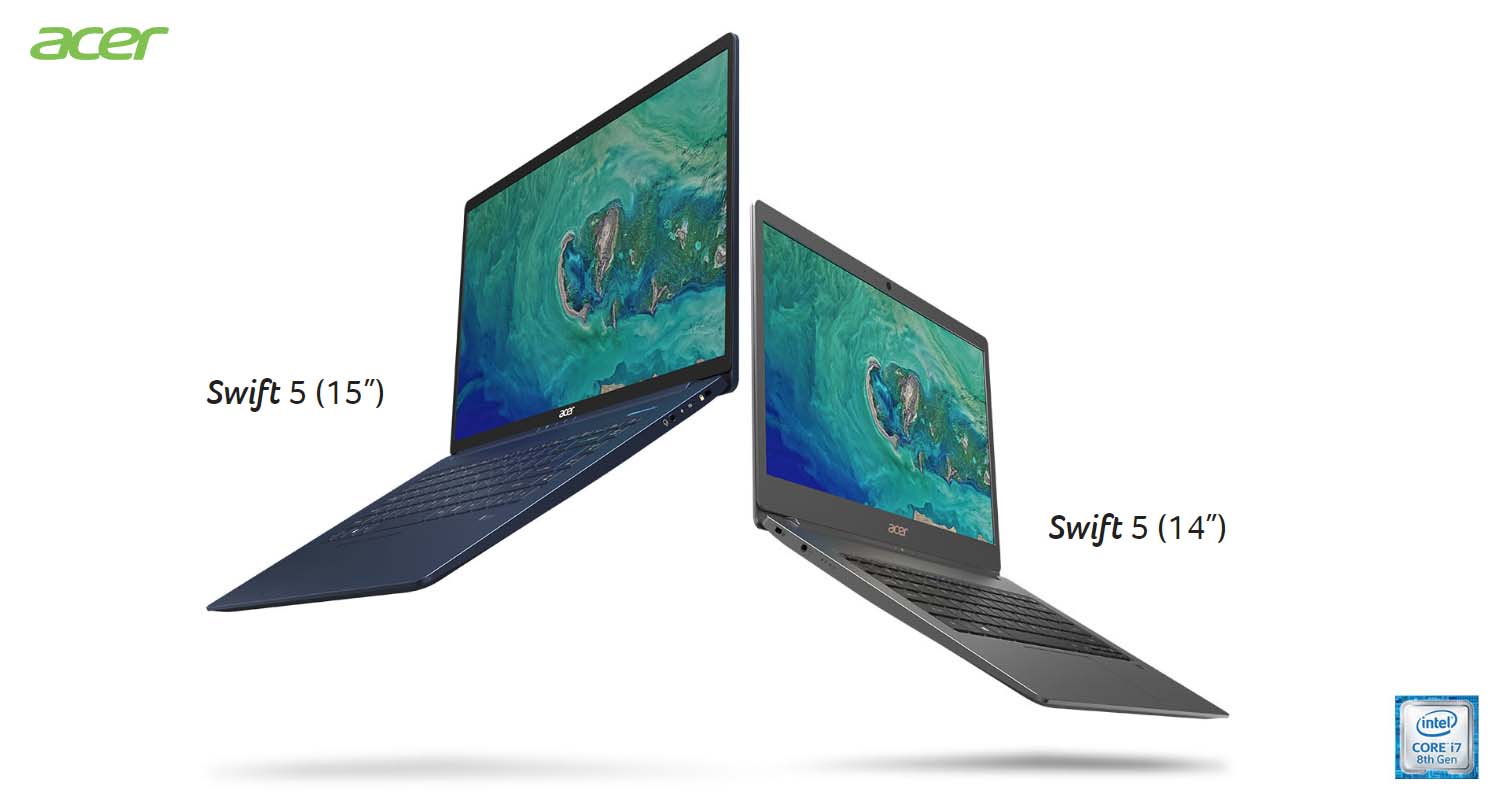 Acer anuncia sus nuevas notebooks Swift 5 y Swift 3 con procesadores Intel de 11ma generación