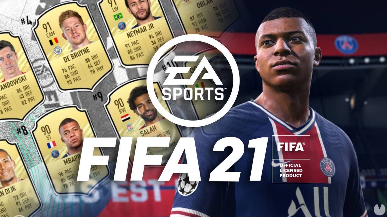 EA Sports revela las estadísticas de los 100 mejores futbolistas en FIFA 21