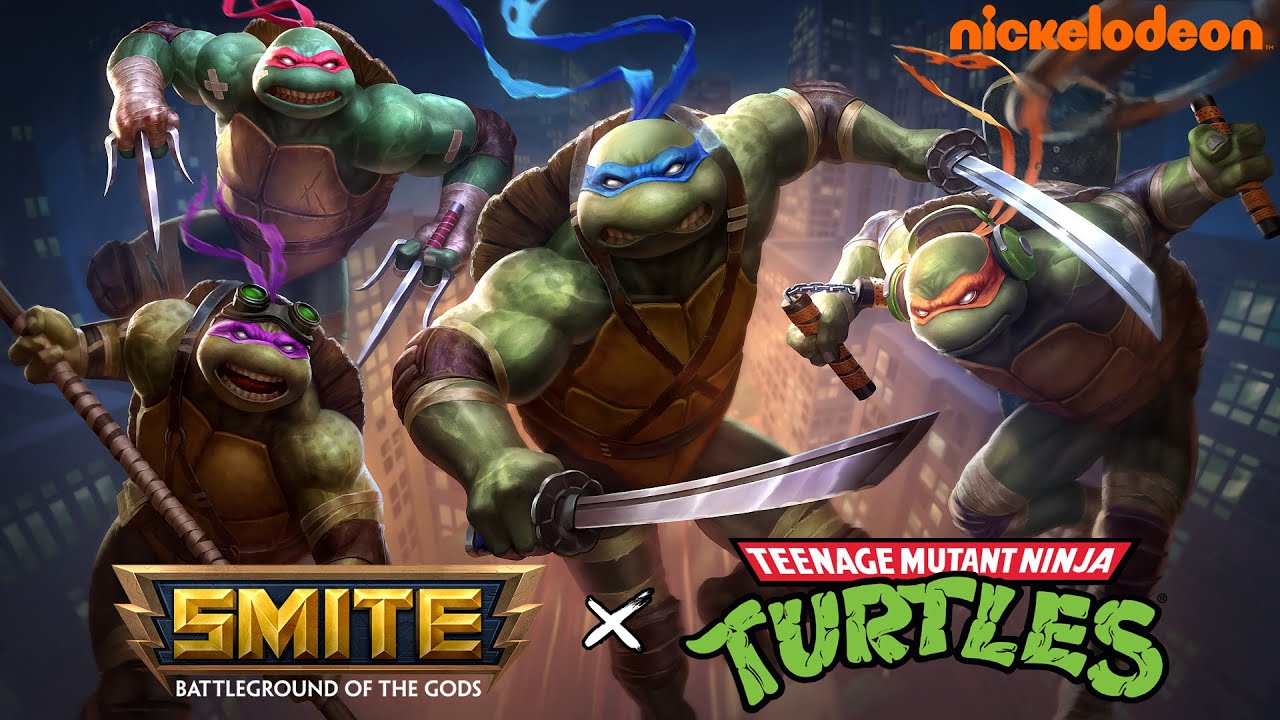 Teenage Mutant Ninja Turtles llegan a Smite: Battleground of the Gods