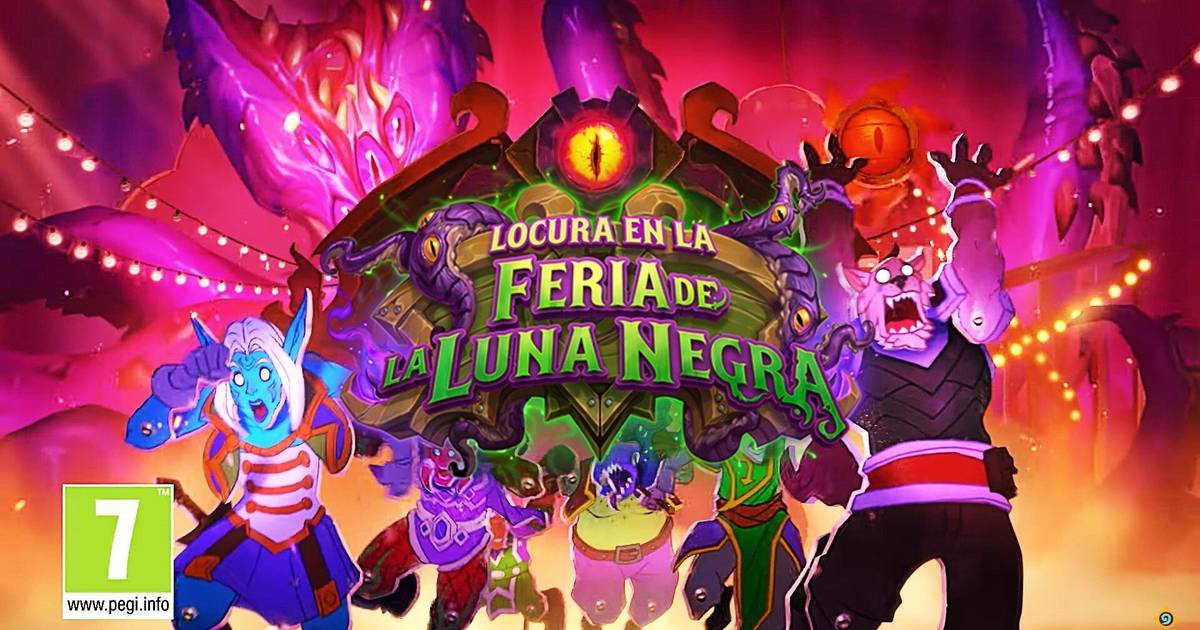 Ven a vivir la Locura en la Feria de la Luna Negra en Hearthstone