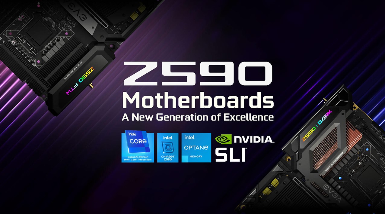 EVGA presenta sus nuevas placas madre Z590 Dark y Z590 FTW