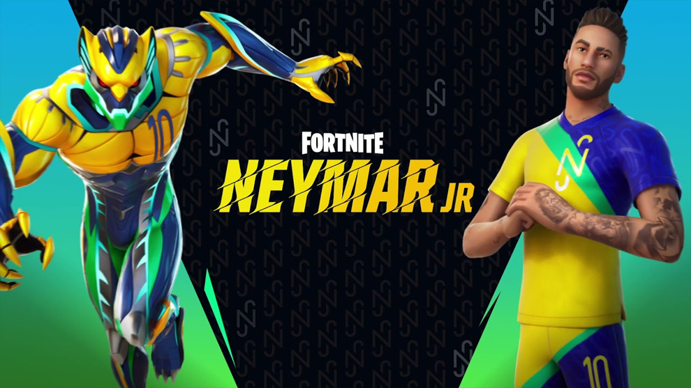 La skin de Neymar Jr llega a Fortnite