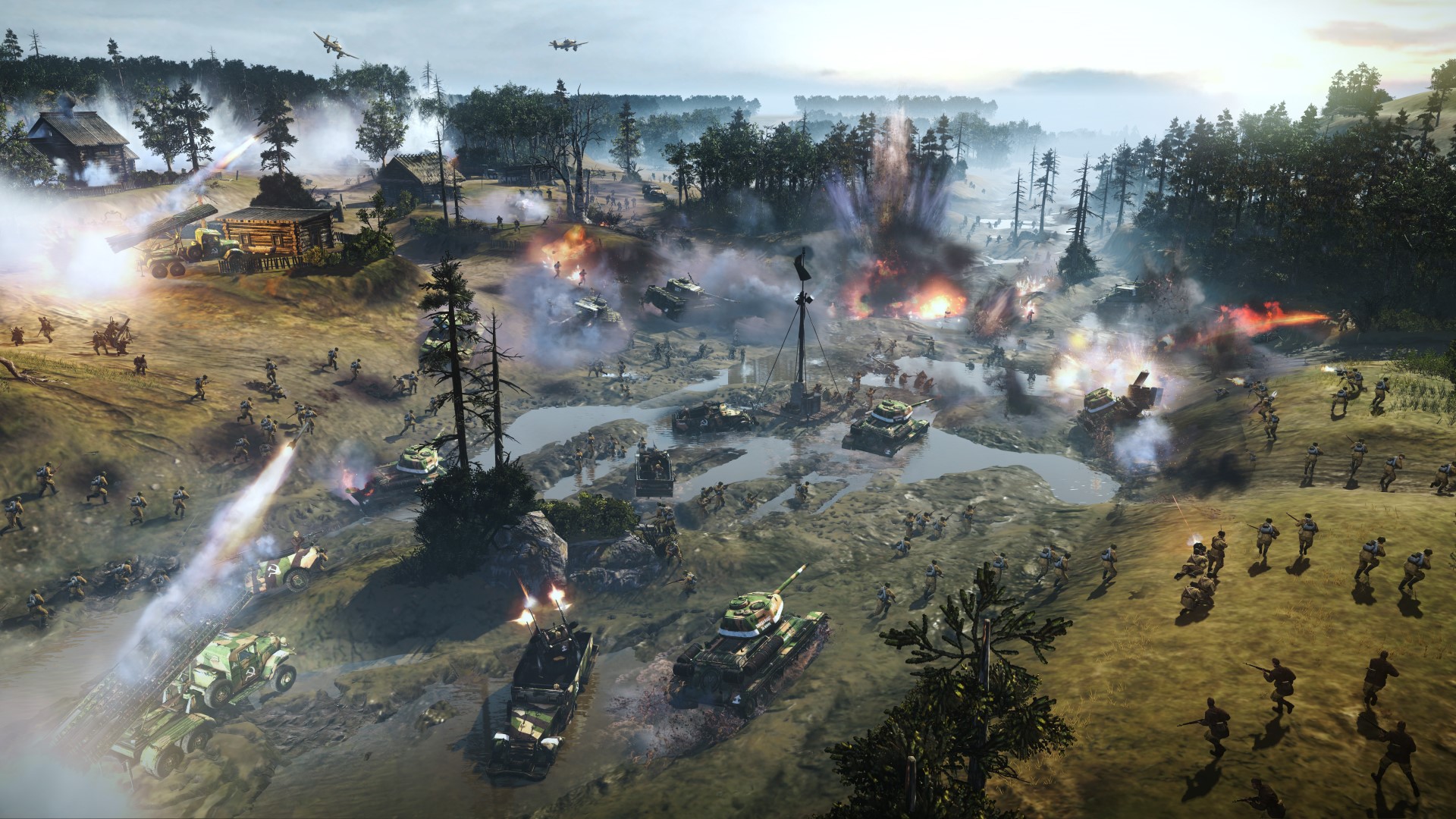 Company of Heroes 2 y su expansión “Ardennes Assault” están gratis en Steam