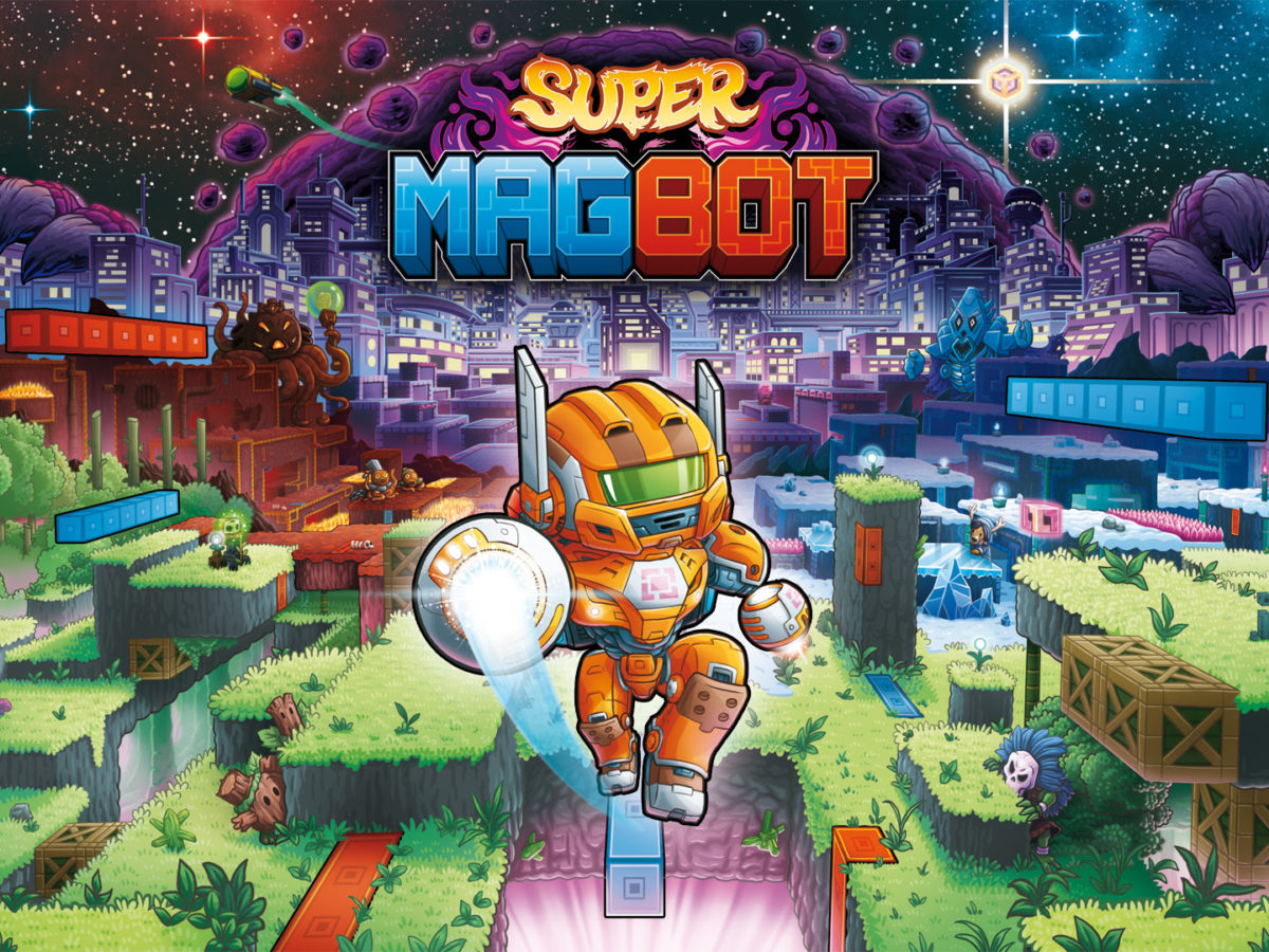 Super Magbot llega a Switch y Steam en Junio