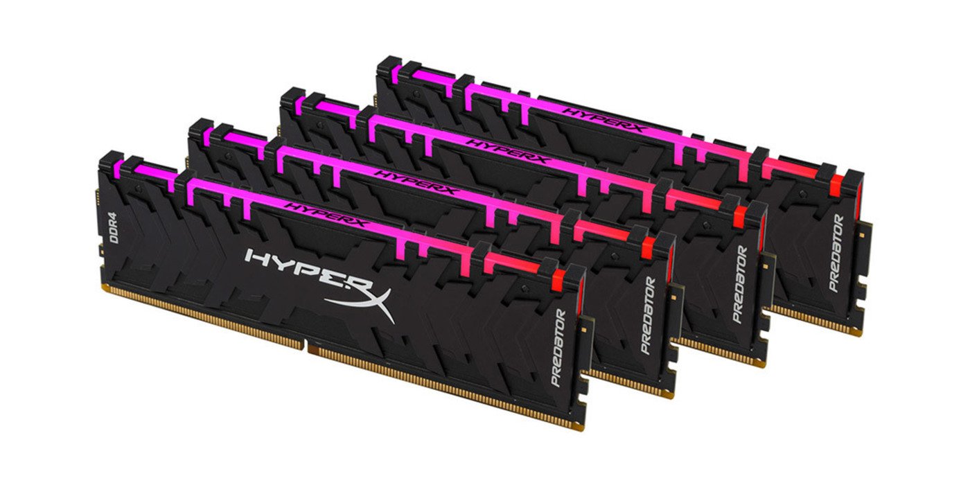 Kingston agrega nuevas velocidades a la memoria Predator DDR4 