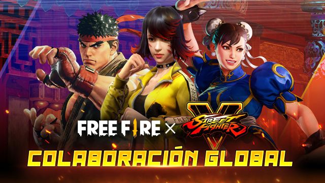 Street Fighter llega a Free Fire