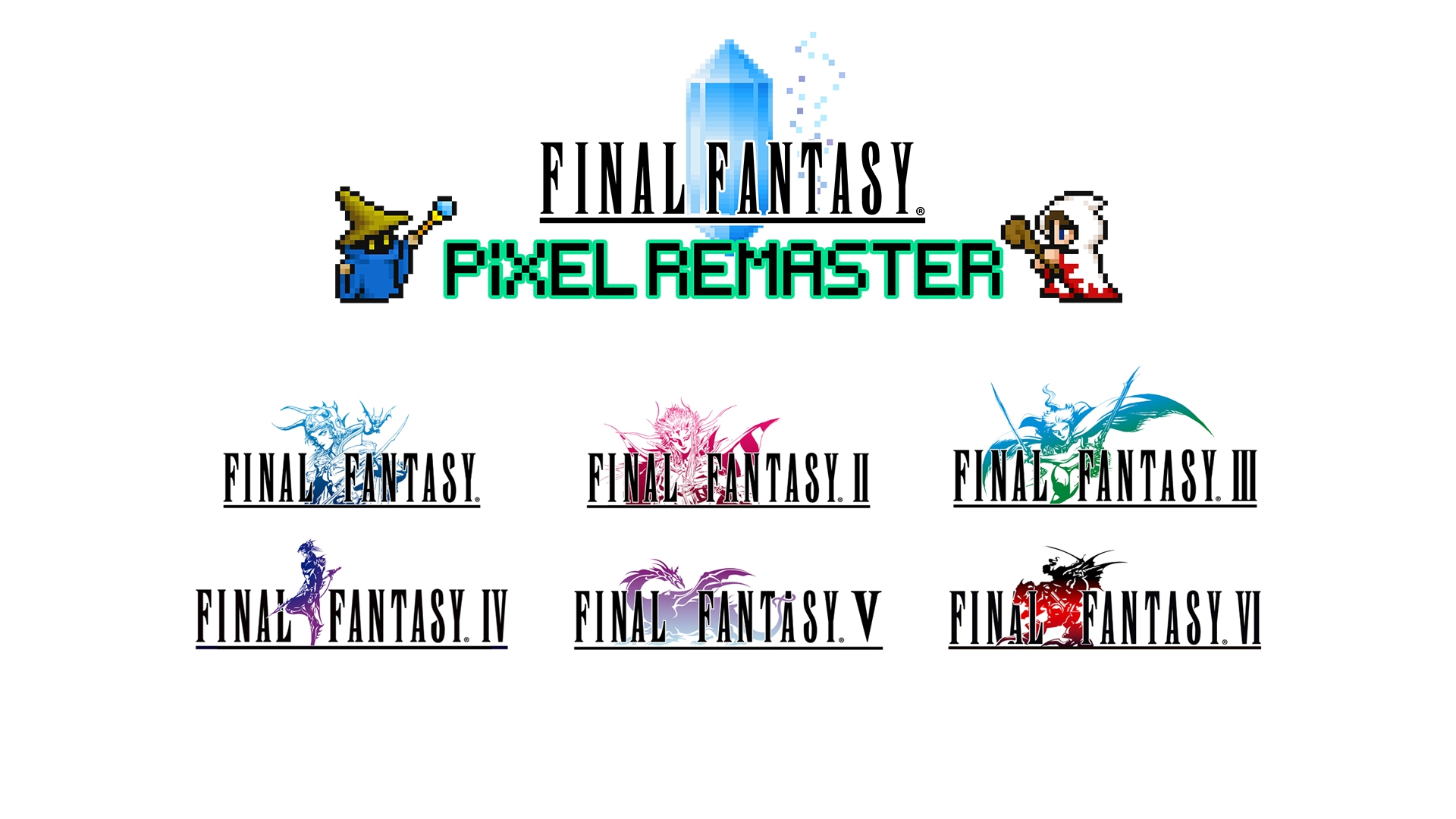 Final Fantasy Pixel Remaster IV, V y VI tienen fecha de lanzamiento para Steam y móviles