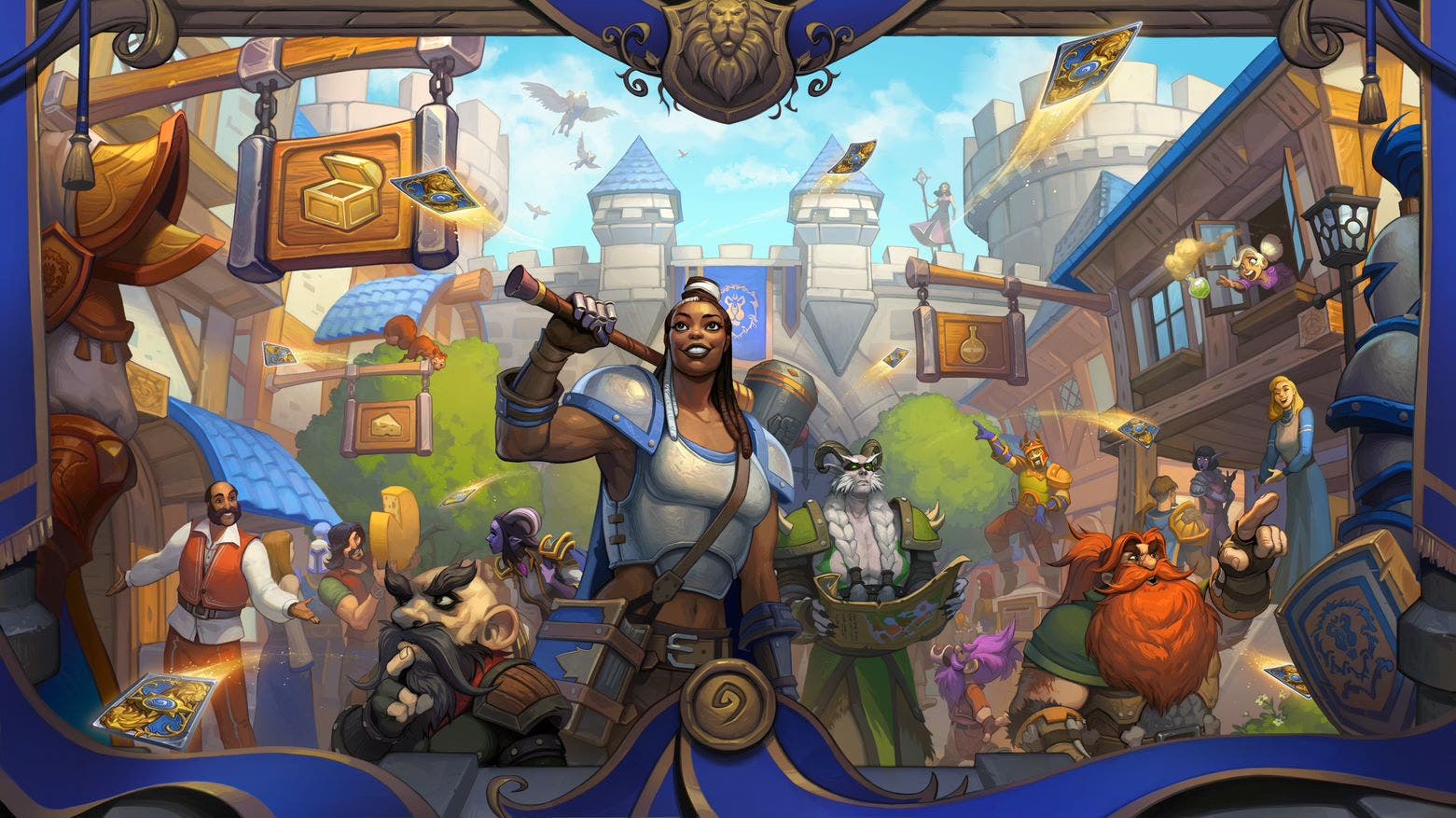 La nueva expansión de Hearthstone, Unidos en Ventormenta ya está disponible