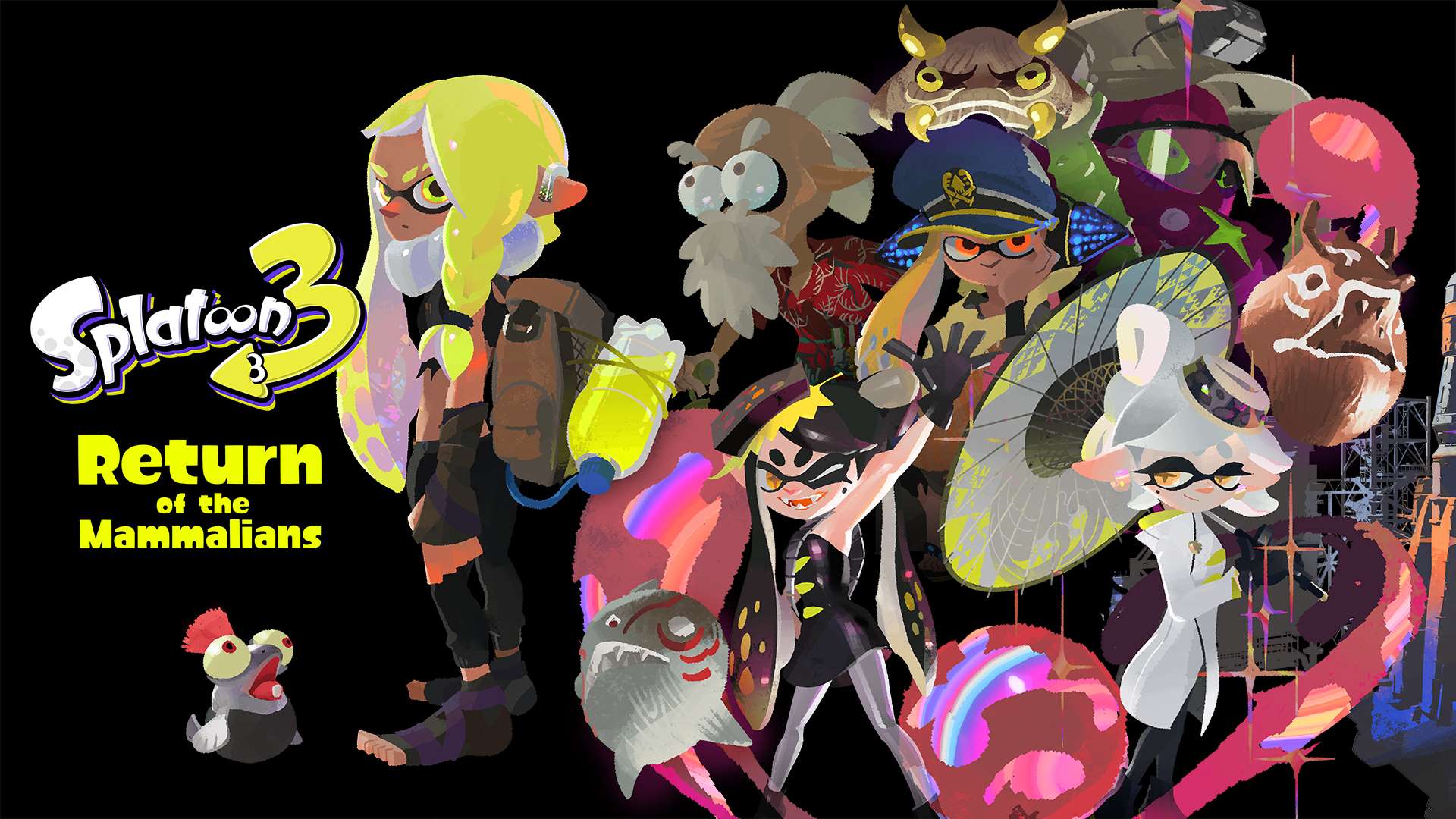 Splatoon 3 «Return of the Mammalians» revela un nuevo tráiler y capturas de pantalla
