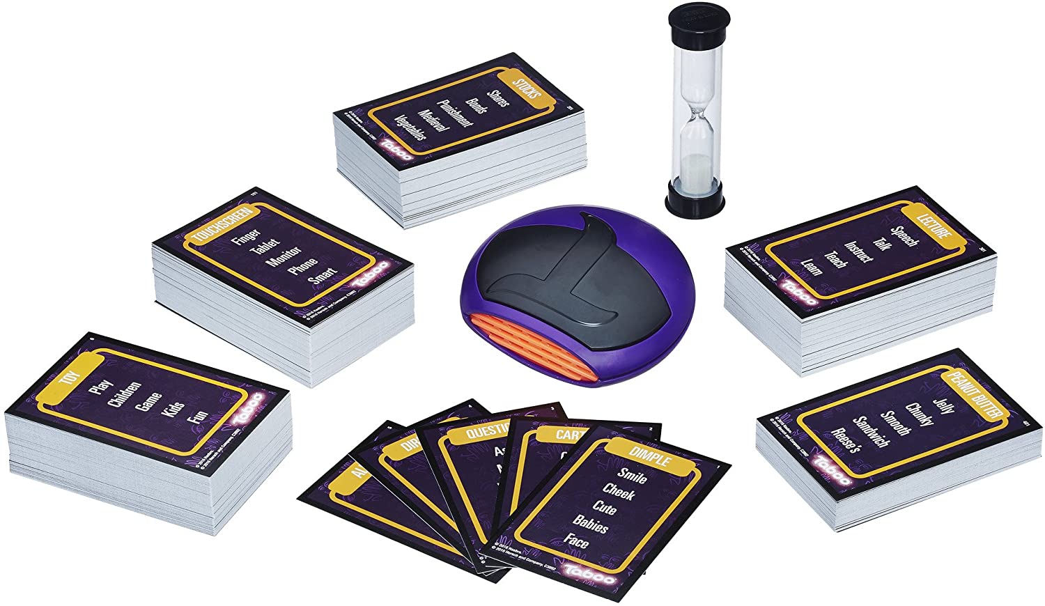 Табу вечеринка. Tabu game. Коробка с карточками геншн. АДЖИГРА таб.