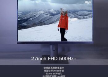 BOE Technology presenta nuevo monitor gamer con 500Hz