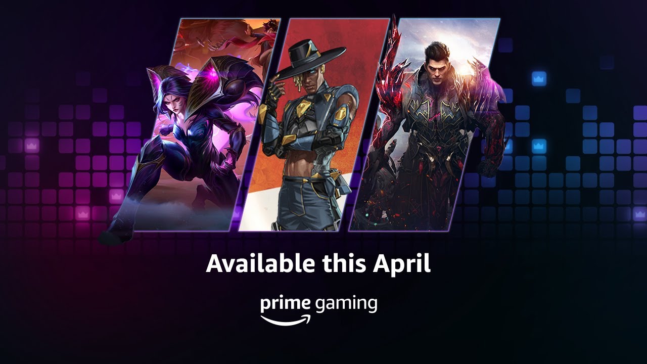 Prime Gaming actualiza su contenido para abril 2022
