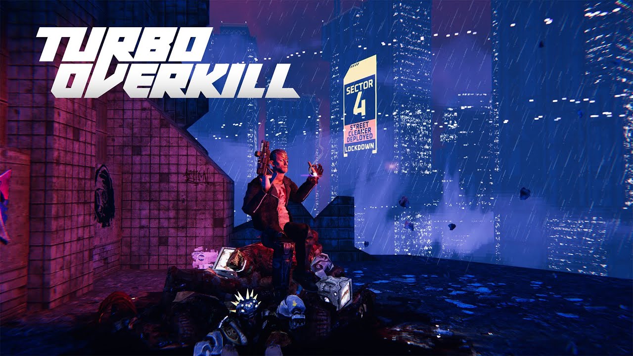 Turbo Overkill, el FPS de ritmo y estética ciberpunk ya tiene fecha de lanzamiento en PC