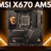 MSI revela las próximas placas madre X670 AM5