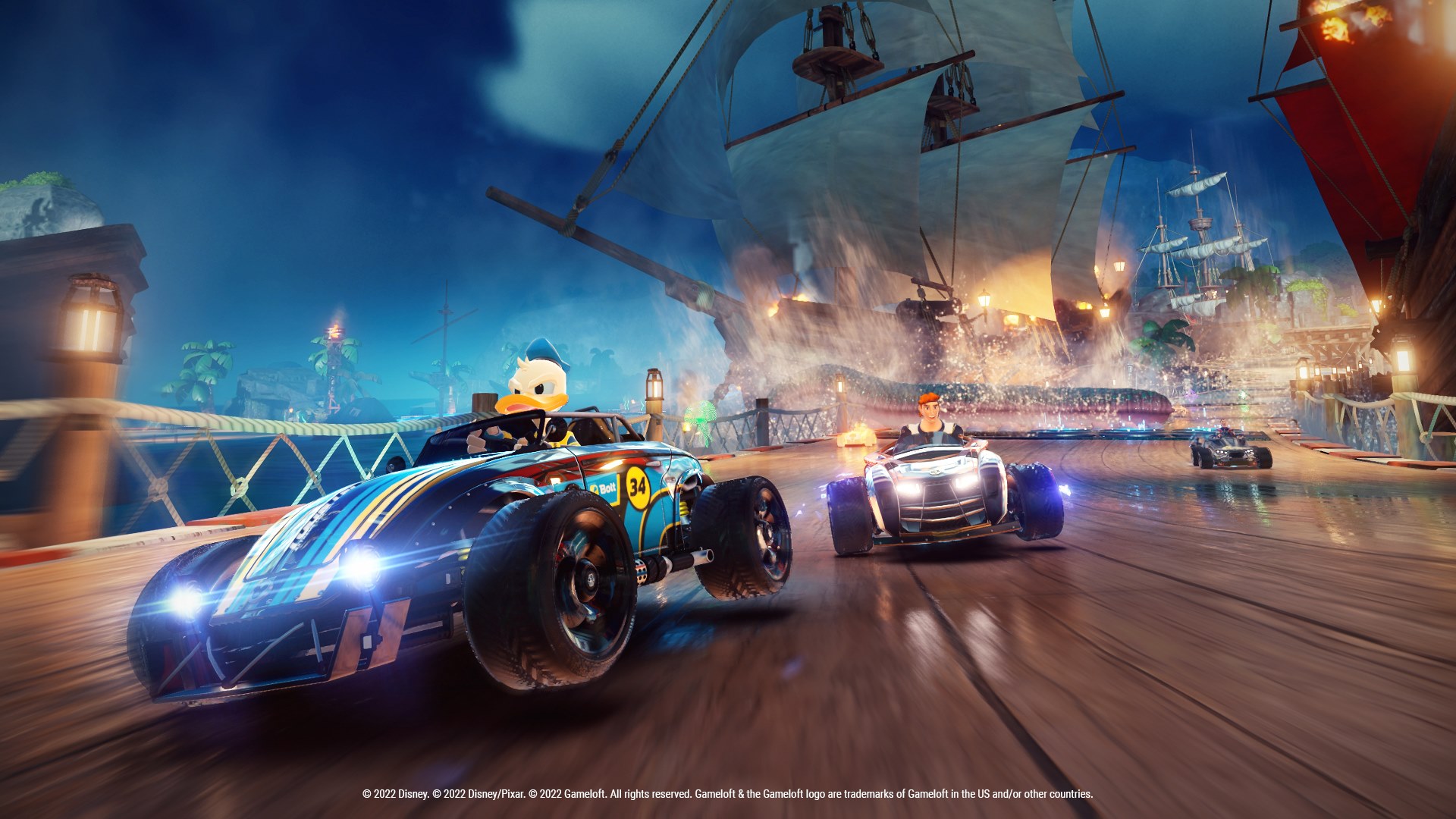 Llega la beta cerrada de Disney Speedstorm a Steam y Epic Games Store