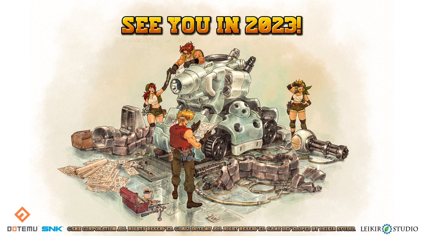 Metal Slug Tactics se retrasa un poco más