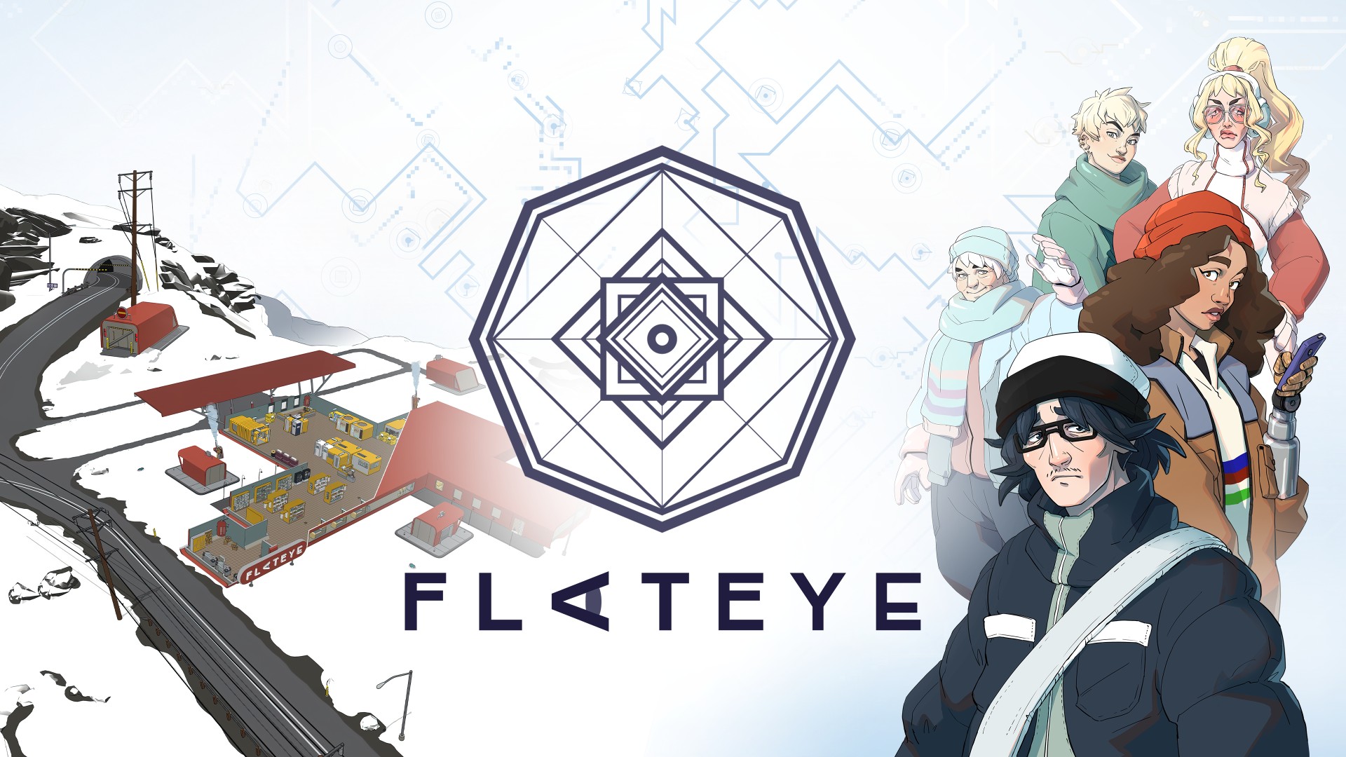 Flat eye. Flat Eye игра. Flat Eye game Cover. Flat Eye mean. History Hub.