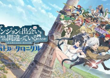 DanMachi Mobile Game Key Art