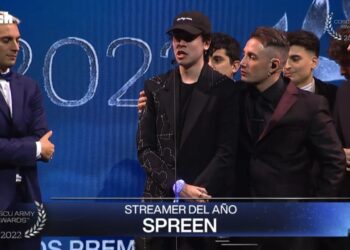 Spreen gana «Streamer del Año» en los Coscu Army Awards