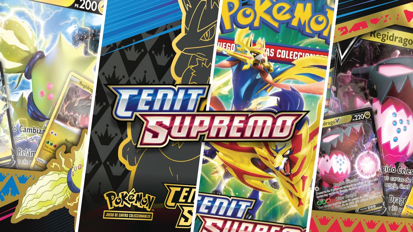 Ya está disponible la expanción Cenit Supremo para el JCC Pokémon