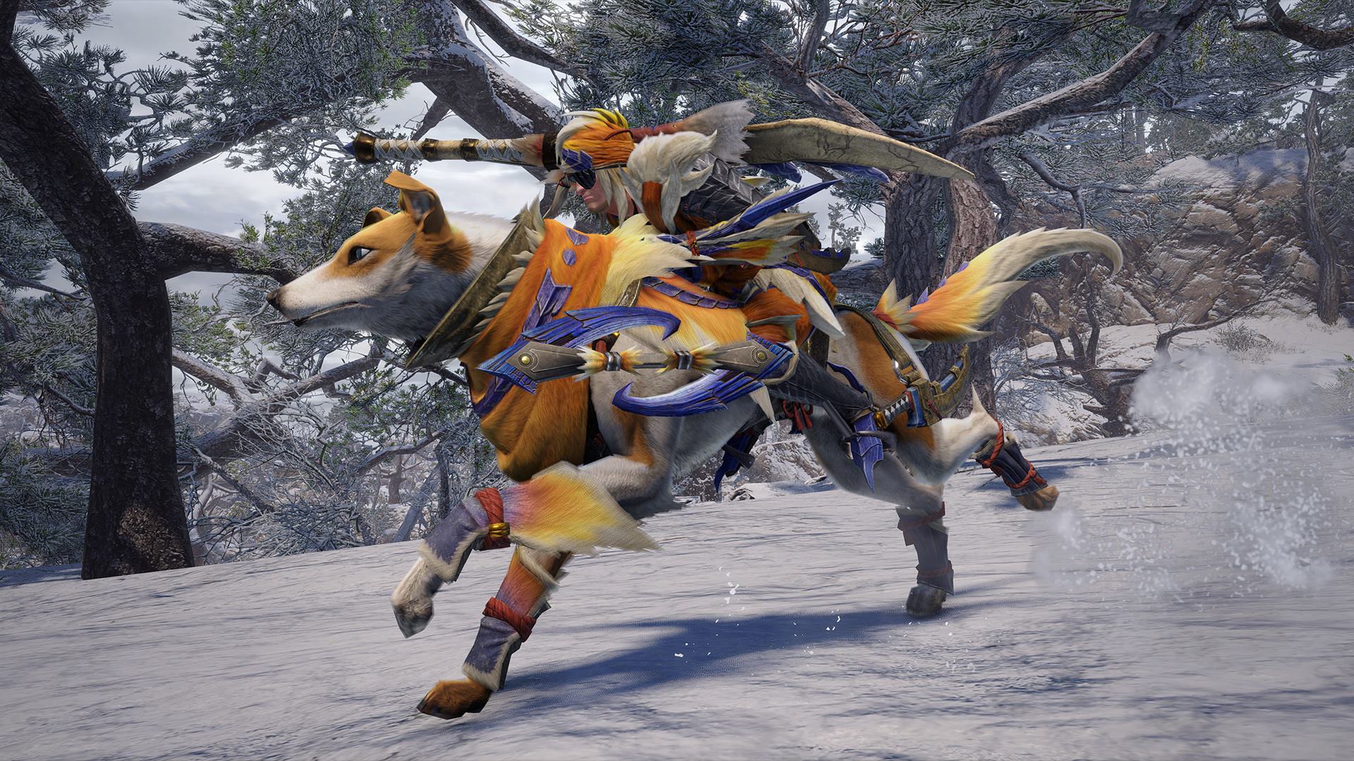 Monster Hunter Rise gameplay screenshot