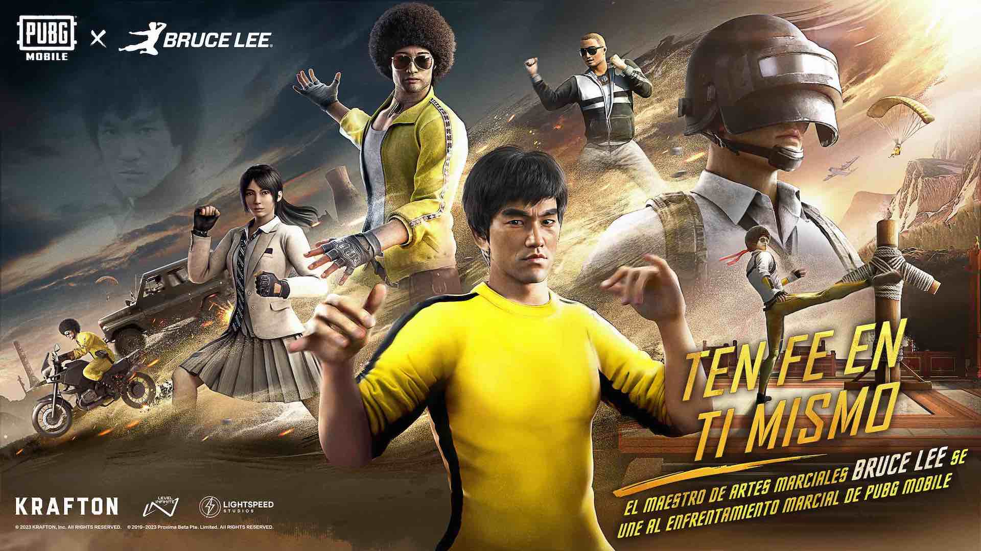 Bruce Lee llega a PUBG MOBILE