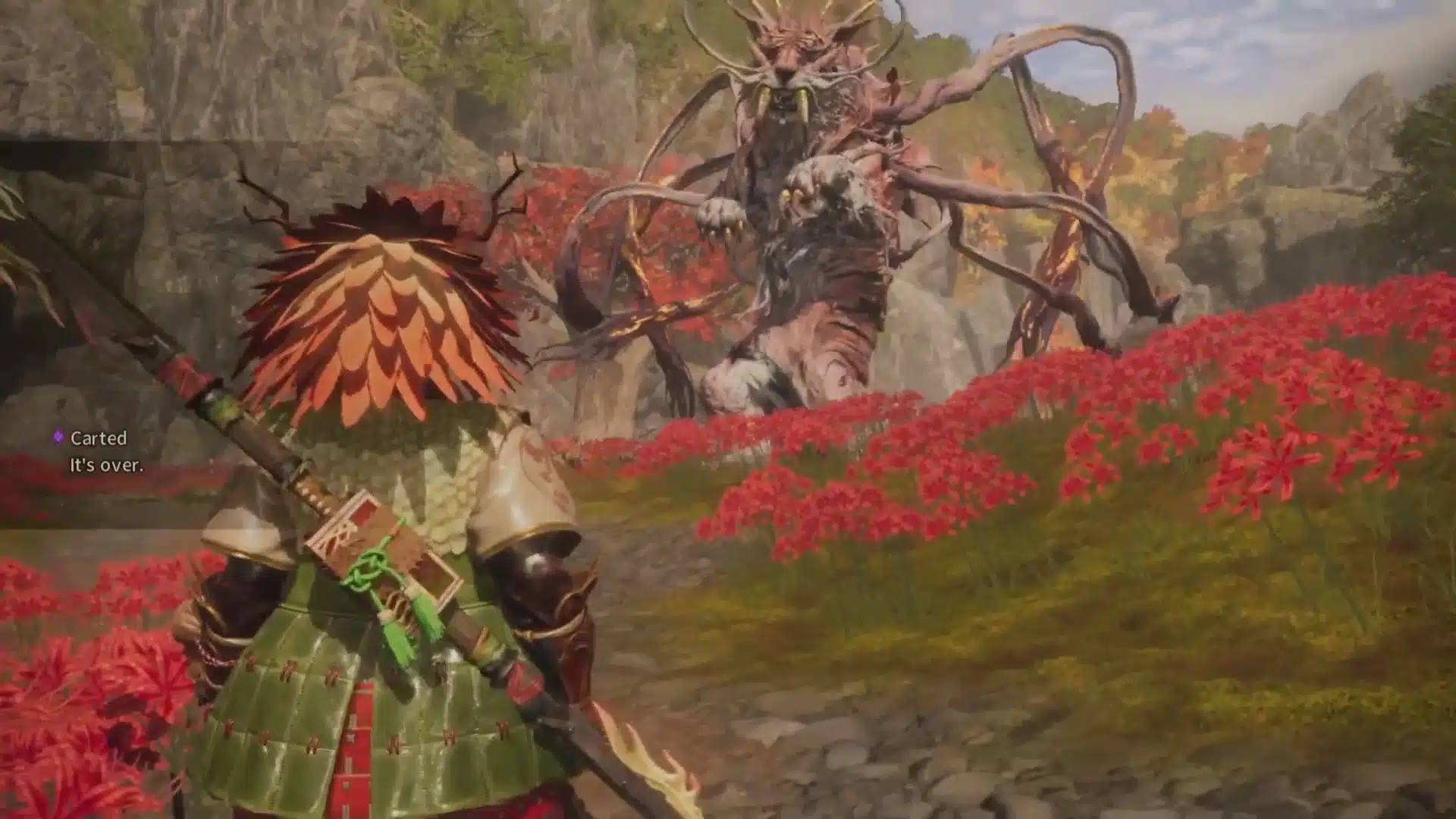 WILD HEARTS muestra al feroz Kemono Tempestad Dorada en su nuevo tráiler